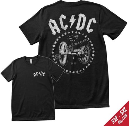 AC/DC For Those About To Rock T-shirt PS-1-ACDC008-H75-14