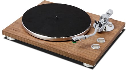 TEAC TN-400BT-X Bluetooth-platenspeler, walnoot