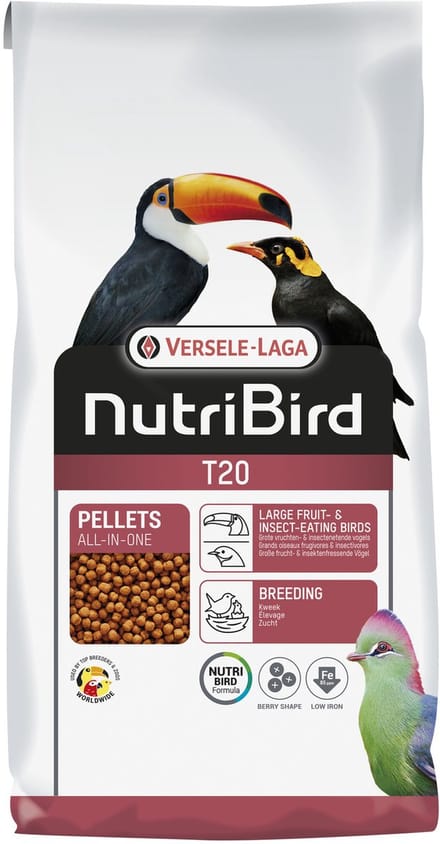 Versele-Laga Nutribird T20 Toekan Kweekvoer - Vogelvoer - 10 kg