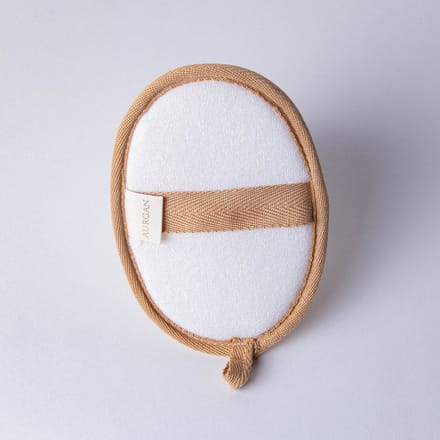 Aurgan Loofah Scrub Pad - douche scrub - platte loofah pad