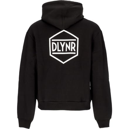 Herenhoodie Logo Back Hoodie Zwart