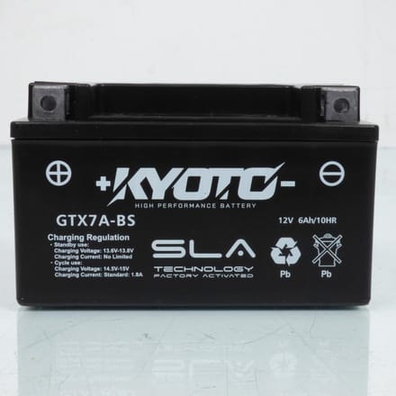 Batterie SLA Kyoto pour Scooter Sym 100 Cinderella 1999 à 2001 Neuf