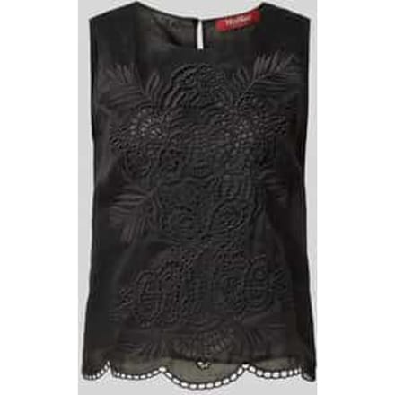 Tanktop met siergarnering, model 'EFESO'