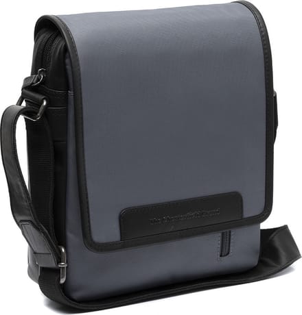 The Chesterfield Brand schoudertas Mikeli Flapoverbag Light Grey grijs