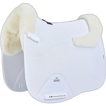 Anti-schok merinowollen dressuurdeken Premier Equine CC Air-Tech Square