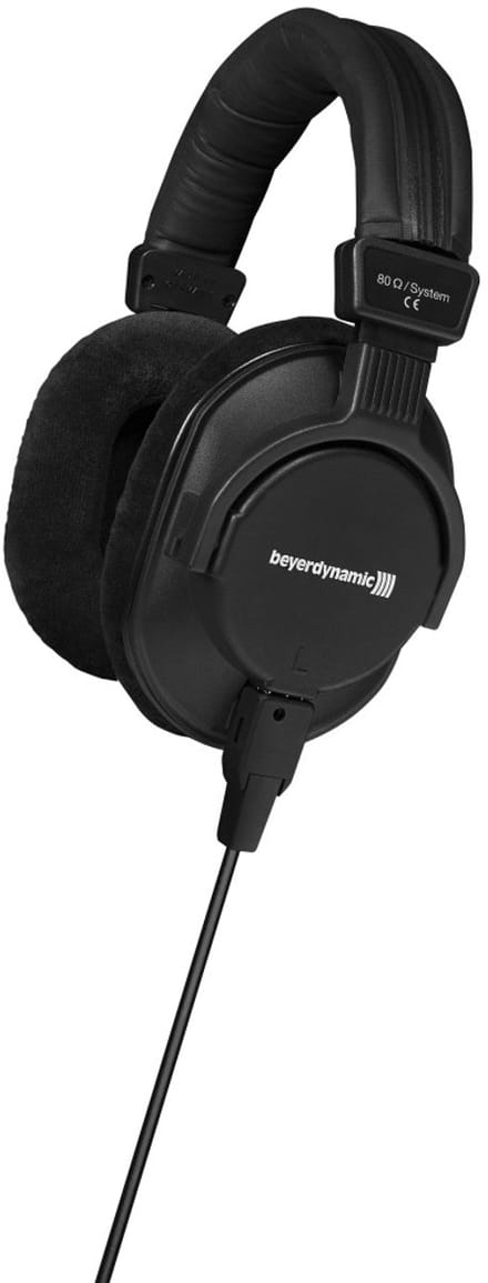 Beyerdynamic-DT 250 - Wired Studio Headphones - 80 Ohm - Zwart