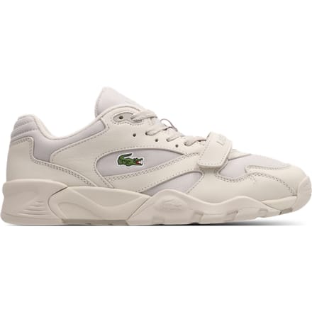 Lacoste Game Trainer Pro Sneakers Heren - Beige - Maat 41 - Leer