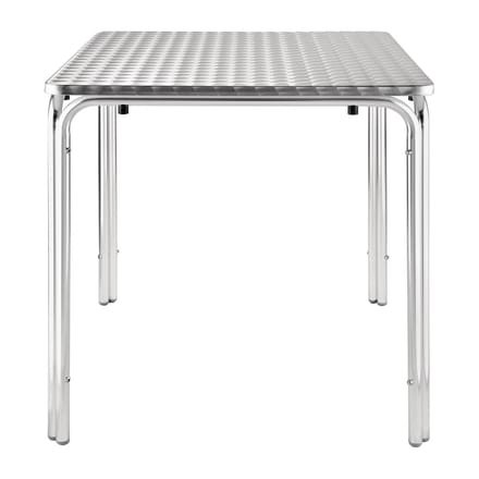Bolero stapelbare vierkante RVS tafel 70cm