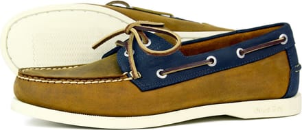 Orca Bay Clovelly dames bootschoen sand/navy maat 37