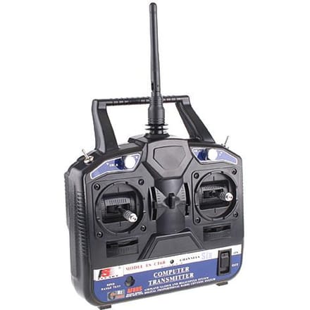 FlySky FS-CT6B Afstandsbediening Zender met FS-R6B Ontvanger 2.4G 6CH voor RC Auto Boot