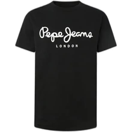 Pepe Jeans Zwarte Katoenen T-Shirt voor Mannen