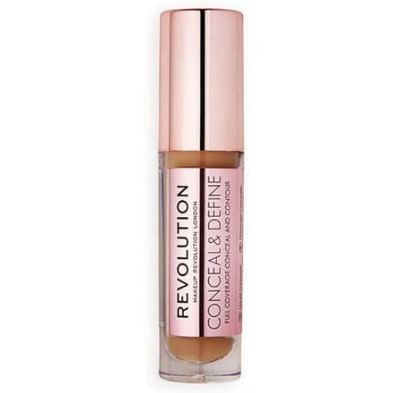 Makeup Revolution Conceal & Define Corrective Liquid Concealer, C 14, 4 g