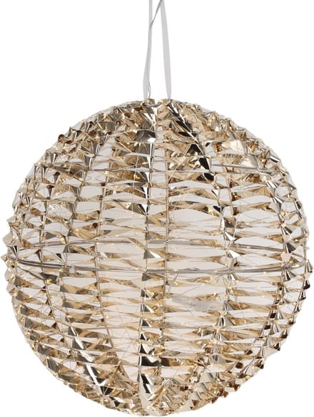 Home & Styling Kerst Bal - Met verlichting - Ø41cm - Goud