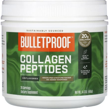 BulletProof, Peptides de collagène, sans saveur, 14,3 oz (405 g)