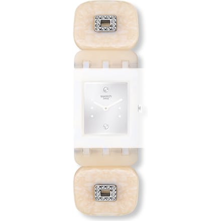 Swatch Plastic - Square SUB 18mm ASUBW110A SUBW110 Skytop Large Horlogeband