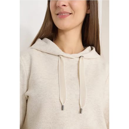 Hoodie met structuur