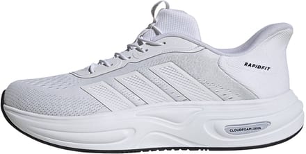 Adidas Cloudfoam Cuxxion Rapidfit Sneakers Heren - Wit - Maat 43 1/3 - Mesh/Synthetisch