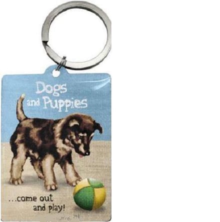 Dogs and Puppies Sleutelhanger.