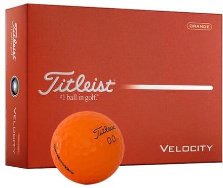 Titleist Velocity Golfballen Oranje 2026