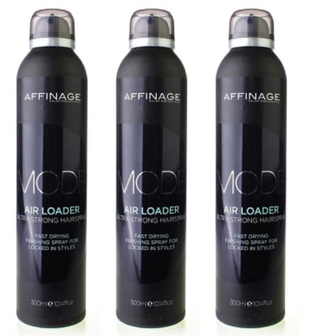 Affinage Mode Air Loader Strong Hairspray - 3 x 300ml