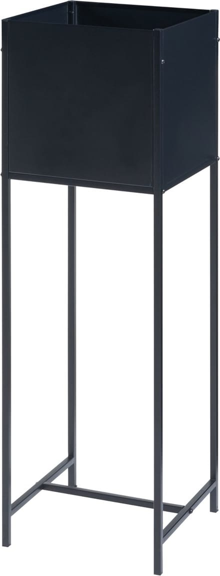 Plantenstandaard Porsgrunn 100x30x30 cm zwart