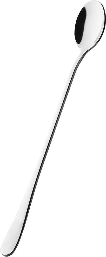 Springos Latte -Dessertlepels Set van 6 - RVS - 19,7 cm - Zilver