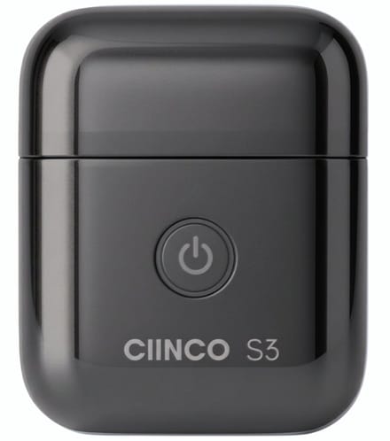 CIINCO® Scheerapparaat Mannen – 3D Foil Shaver – USB-C – Nat & Droog – RVS – Reisvergrendeling - Mini Scheerapparaat