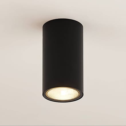 Arcchio - buitenspot - 1licht - Aluminium - H: 10.5 cm - GU10 - zwart