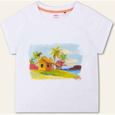 Oilily Tuk T-Shirt- maat152/12yr Bright Wit