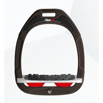 Ultra Grip Verstelbare Beugels Bruin/Grauw/Rood Flex-On Green Composite