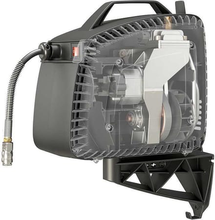 Fiac Wallair luchtcompressor met wandaansluiting luchthaspel luchthaspel met compressor