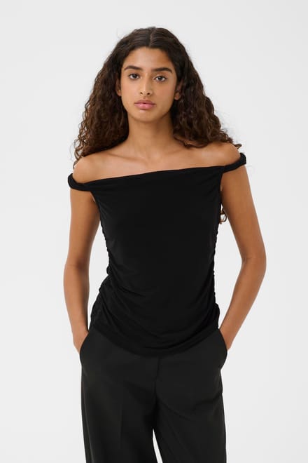 Dames-T-shirt Soaked in Luxury Adjo