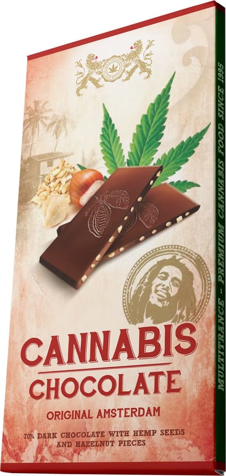 3x Multitrance Hemp Hazelnut Dark Chocolate