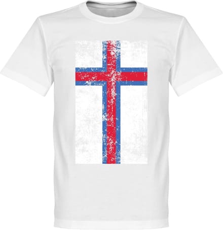 Faroër Eilanden Flag T-Shirt - M