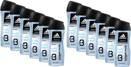 Adidas Dynamic Pulse Douchegel - 250 ml - 12 Stuks