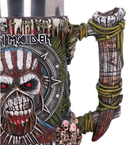 Nemesis Now - Iron Maiden - Book of Souls - Bierpul - 17.5cm