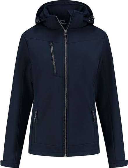Kjelvik Softshell jas Roxi Blauw