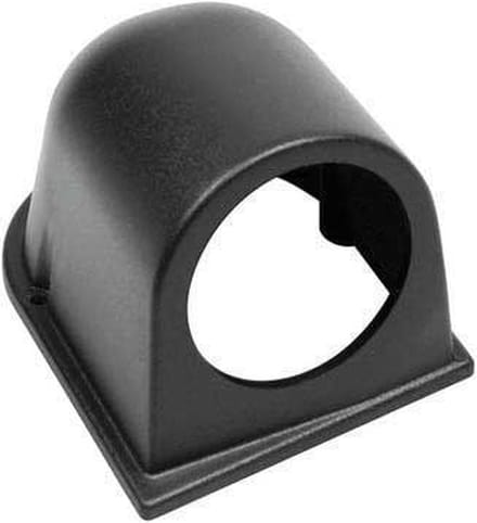 Plastic ABS meter houder 1 gat 2''