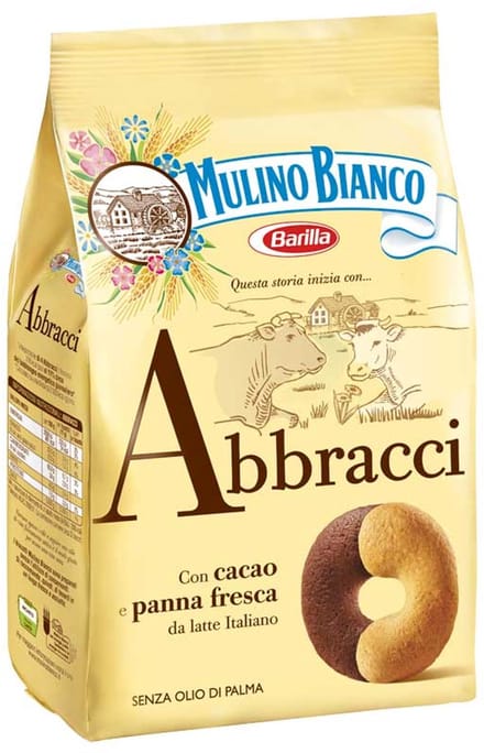 Abbracci con Cacao e Panna Fresca 350gr | MULINO BIANCO