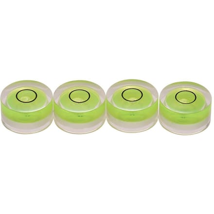 Mini-precisie waterpas-nivelleringsmeter voor grammofoonplatenspeler 4pcs beige