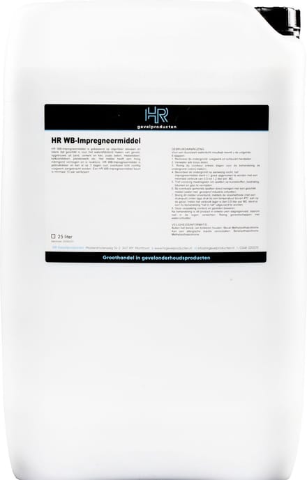 HR WB Impregneermiddel 25 liter PFAS-vrij - 10 jaar duurzame bescherming