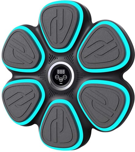 Boxing Machine - Boksmachine - Muzikale Boxmachine - Slim Bluetooth Compatibel, Elektronisch Muurhangend Doel, Type C Opladen, Boxreactie & Agile Trainingsmat