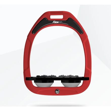 Platte Ultra Grip Steigeren Rood/Zwart/Grijs Flex-On Green Composite