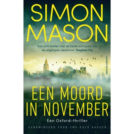 Een Moord In November - Een Oxford-Thriller - Simon Mason