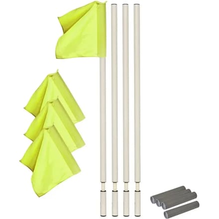 Hoek voetbalvlag Kuebler Sport (x4)
