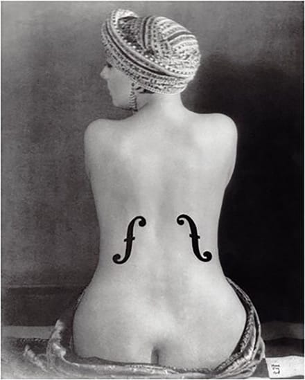 Kunstdruk Man Ray - Le Violon d-Ingres 51x61cm
