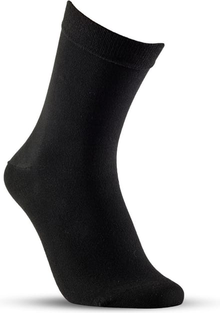 Sanita Performance Bamboo zwart halfhoge sok extra comfort 3-pack - Maat: 36-39