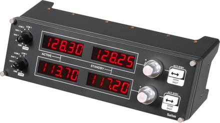 Logitech G Saitek Pro - Flight Radio Paneel - PC - Zwart