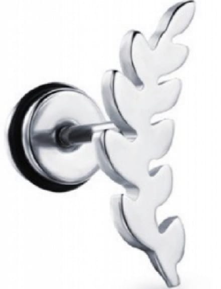 RVS- Helix- Lauwerkrans - Charme Bijoux