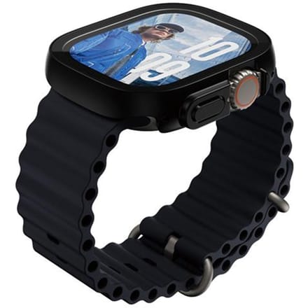 PanzerGlass Full Body Case Slim voor de Apple Watch Ultra / Ultra 2 / Ultra 3 - 49 mm - Zwart